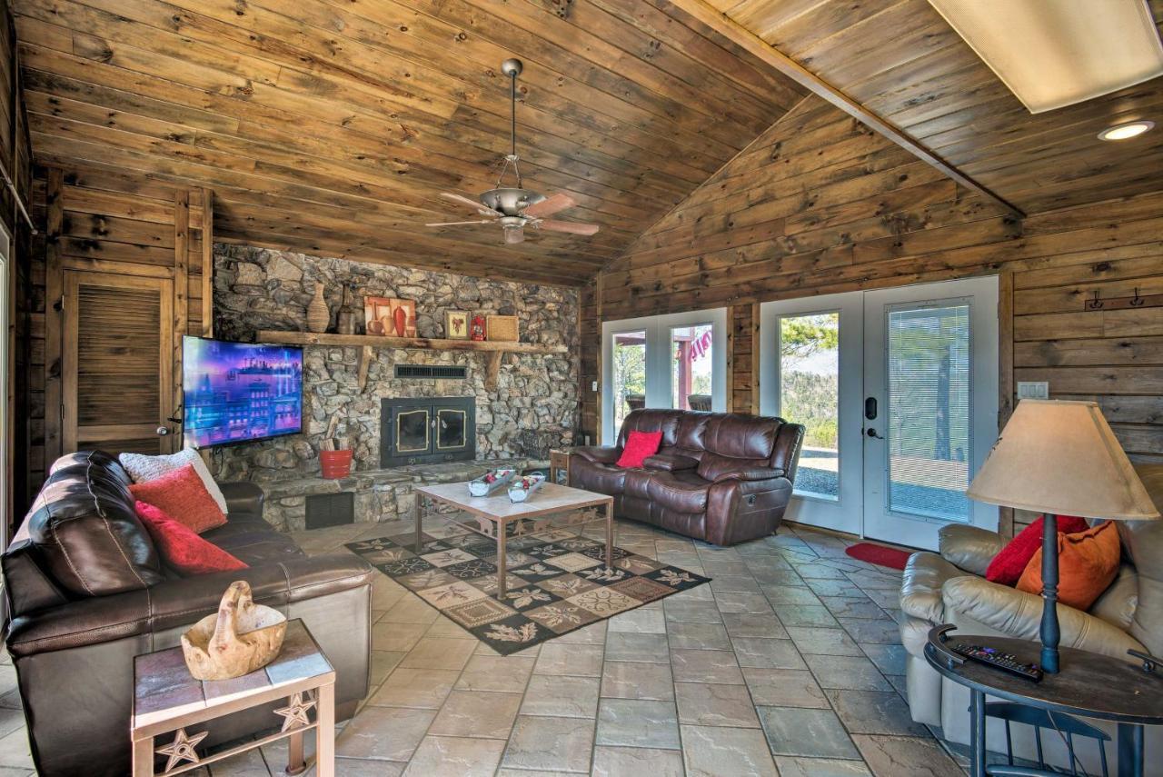 Broken Bow Mountaintop Home With Hot Tub! Esterno foto