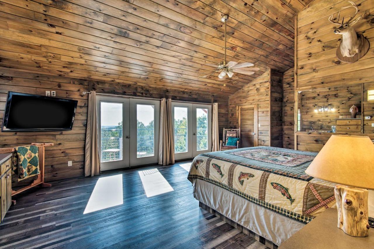 Broken Bow Mountaintop Home With Hot Tub! Esterno foto