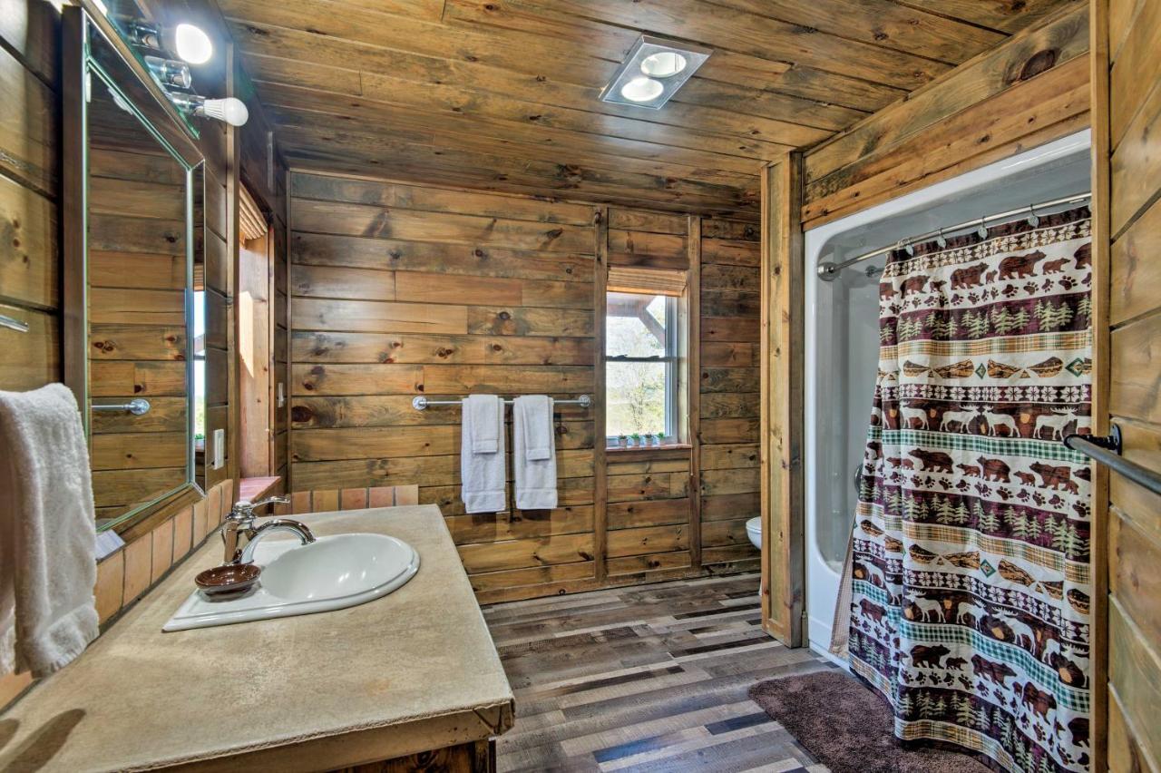 Broken Bow Mountaintop Home With Hot Tub! Esterno foto