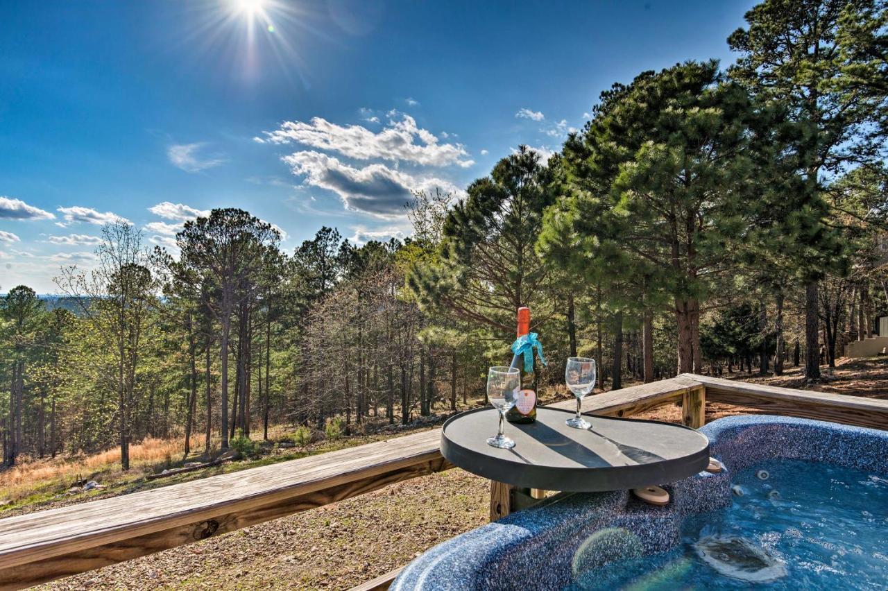 Broken Bow Mountaintop Home With Hot Tub! Esterno foto